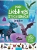 Buchcover und Innenansicht für das Buch: Mein Lieblings-Stickerbuch - Drachen