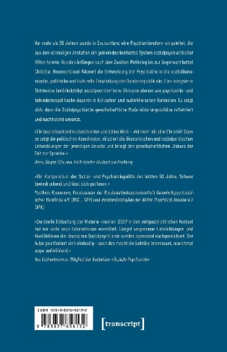Buchcover und Innenansicht für das Buch: Psychiatriereform in der Bundesrepublik Deutschland