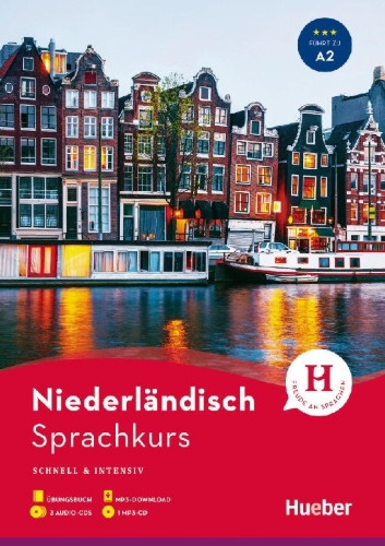 Buchcover und Innenansicht für das Buch: Sprachkurs Niederländisch. Schnell & intensiv / Paket