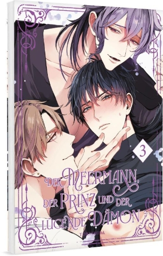 Buchcover und Innenansicht für das Buch: Ningyo to ouji to usotsuki akuma