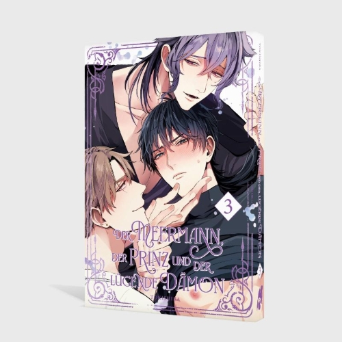 Buchcover und Innenansicht für das Buch: Ningyo to ouji to usotsuki akuma