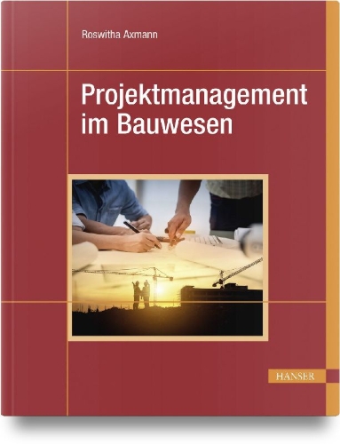Buchcover und Innenansicht für das Buch: Projektmanagement im Bauwesen