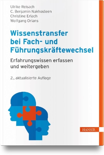 Buchcover und Innenansicht für das Buch: Wissenstransfer bei Fach- und Führungskräftewechsel
