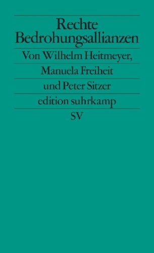 Buchcover und Innenansicht für das Buch: Rechte Bedrohungsallianzen