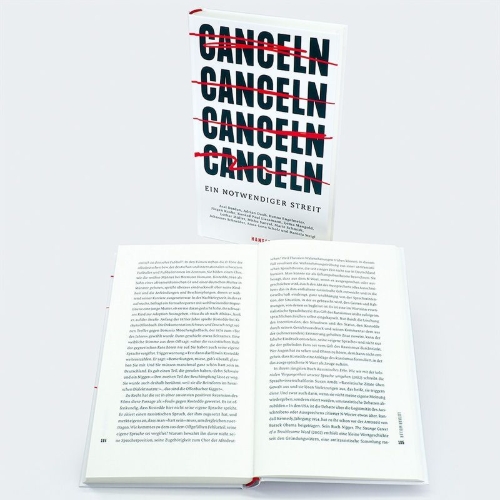 Buchcover und Innenansicht für das Buch: Canceln