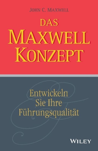 Buchcover und Innenansicht für das Buch: Das Maxwell-Konzept
