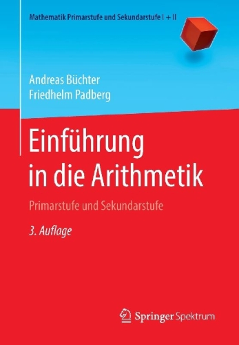 Buchcover und Innenansicht für das Buch: Einführung in die Arithmetik