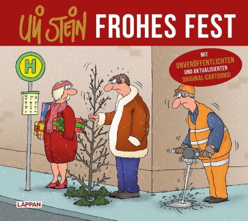 Buchcover und Innenansicht für das Buch: Uli Stein: Festtage!: Uli Stein - Frohes Fest!
