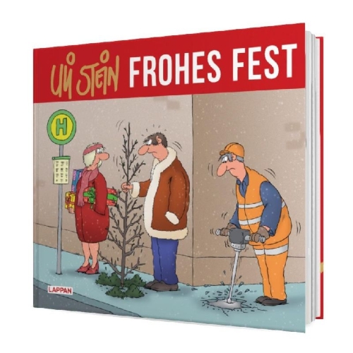Buchcover und Innenansicht für das Buch: Uli Stein: Festtage!: Uli Stein - Frohes Fest!