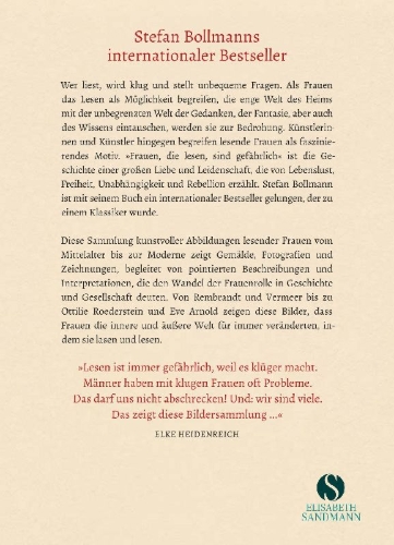 Buchcover und Innenansicht für das Buch: Sie haben das Lesen geliebt