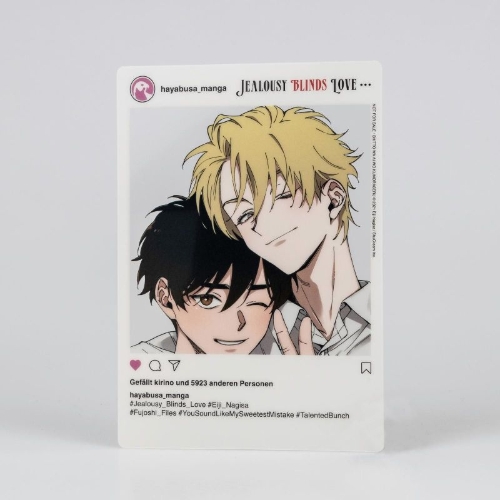 Buchcover und Innenansicht für das Buch: SHITTO WA AI WO KUMORASERU