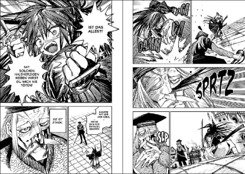 Buchcover und Innenansicht für das Buch: Isekai Samurai