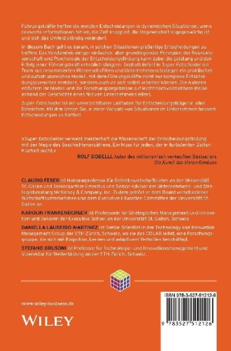 Buchcover und Innenansicht für das Buch: Super-Entscheider