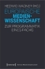 Buchcover und Innenansicht für das Buch: Europäische Medienwissenschaft