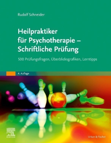 Buchcover und Innenansicht für das Buch: Heilpraktiker für Psychotherapie - Schriftliche Prüfung