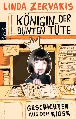 Buchcover und Innenansicht für das Buch: Königin der Bunten Tüte