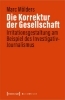 Buchcover und Innenansicht für das Buch: Die Korrektur der Gesellschaft