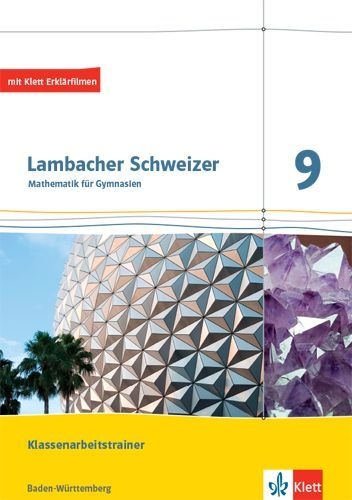 Buchcover und Innenansicht für das Buch: Lambacher Schweizer Mathematik 9.Schülerheft mit Lösungen Klasse 9. Ausgabe Baden-Württemberg