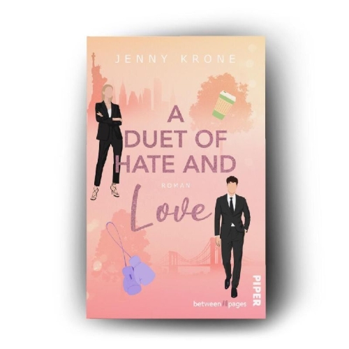 Buchcover und Innenansicht für das Buch: A Duet of Hate and Love