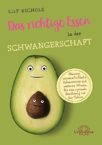 Buchcover und Innenansicht für das Buch: Real Food for Pregnancy: