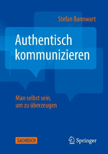 Buchcover und Innenansicht für das Buch: Authentisch kommunizieren