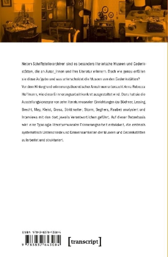 Buchcover und Innenansicht für das Buch: An Literatur erinnern