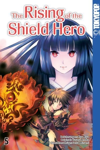 Buchcover und Innenansicht für das Buch: The Rising of the Shield Hero 05