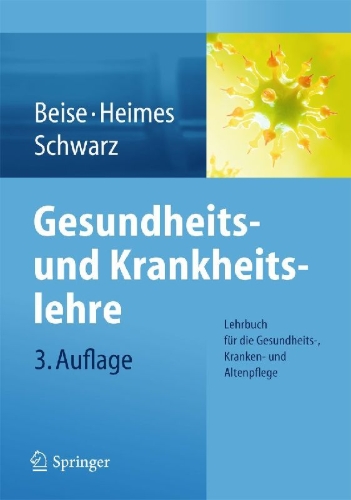 Buchcover und Innenansicht für das Buch: Beise, U: Gesundheits- und Krankheitslehre