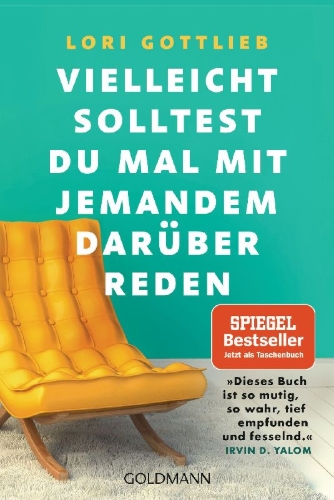 Buchcover und Innenansicht für das Buch: Vielleicht solltest du mal mit jemandem darüber reden