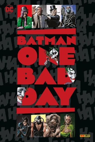 Buchcover und Innenansicht für das Buch: Batman - One Bad Day: The Riddler #1, Two-Face #1, Penguin #1, Mr. Freeze #1, Catwoman #1, Bane #1, Clayface #1, Ra's Al Ghul #1; Batman: The Killing Joke #1:Countdown 31(II); Batman: Black and White 4 (I)