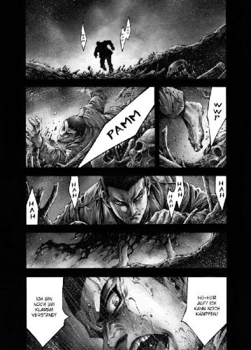 Buchcover und Innenansicht für das Buch: Yomotsuhegui: Die Frucht aus dem Totenreich 01