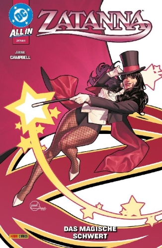 Buchcover und Innenansicht für das Buch: Zatanna #1-#6