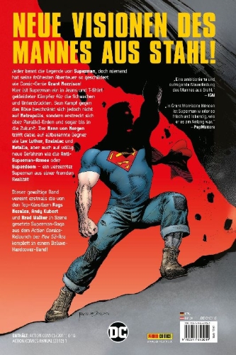 Buchcover und Innenansicht für das Buch: Action Comics