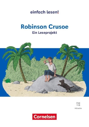 Buchcover und Innenansicht für das Buch: Robinson Crusoe