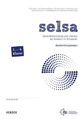 Buchcover und Innenansicht für das Buch: selsa. Sprachentwicklung und Literacy bei Kindern im Schulalter