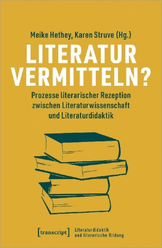 Buchcover und Innenansicht für das Buch: Literatur vermitteln?