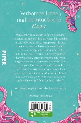 Buchcover und Innenansicht für das Buch: Mortal Follies
