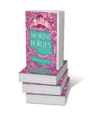 Buchcover und Innenansicht für das Buch: Mortal Follies