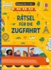 Buchcover und Innenansicht für das Buch: Usborne Minis: Rätsel für die Zugfahrt