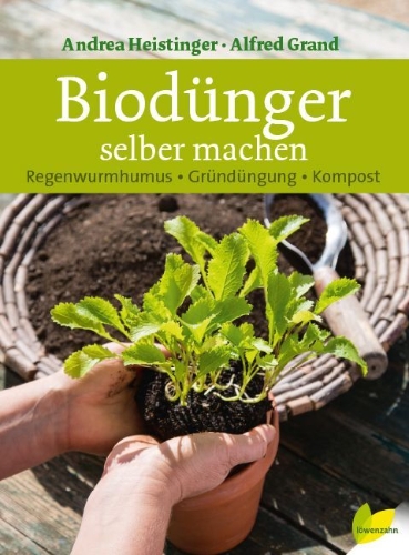 Buchcover und Innenansicht für das Buch: Biodünger selber machen