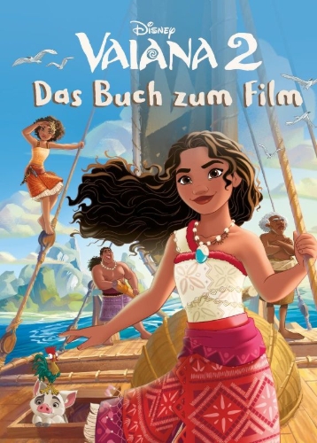 Buchcover und Innenansicht für das Buch: Disney Filmbuch zum Vorlesen: Vaiana 2