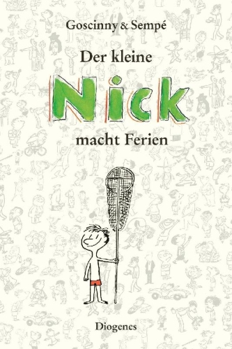 Buchcover und Innenansicht für das Buch: Der kleine Nick macht Ferien