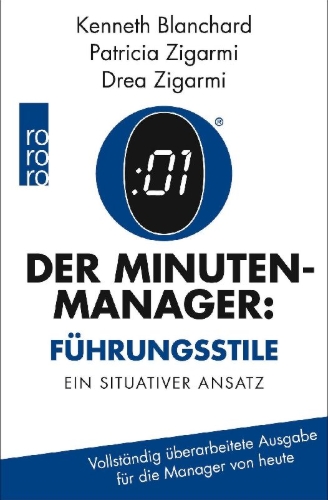 Buchcover und Innenansicht für das Buch: Leadership and the One Minute Manager: Increasing Effectiveness Through Situational Leadership
