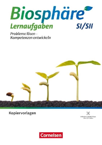 Buchcover und Innenansicht für das Buch: Biosphäre Sekundarstufe I - Lernaufgaben SI und SII (Kopiervorlagen) - Gesundheitsbildung - Gesamtband