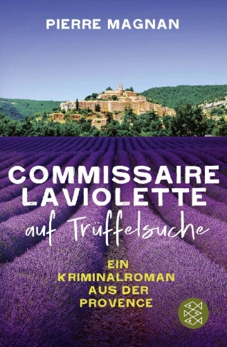 Buchcover und Innenansicht für das Buch: Le commissaire dans la truffière