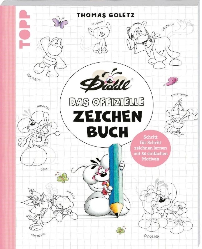 Buchcover und Innenansicht für das Buch: APPRENDRE A DESSINER AVEC DIDDL (9782036070790)