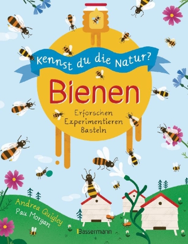 Buchcover und Innenansicht für das Buch: What on earth - Bees