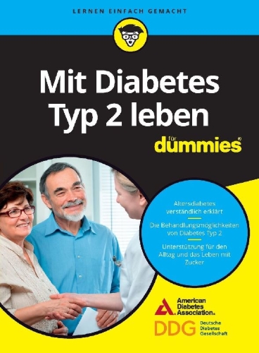 Buchcover und Innenansicht für das Buch: Mit Diabetes Typ 2 leben für Dummies