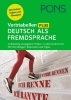 Buchcover und Innenansicht für das Buch: PONS Verbtabellen Plus Deutsch als Fremdsprache