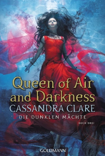 Buchcover und Innenansicht für das Buch: Queen of Air and Darkness (The Dark Artifices 3)
